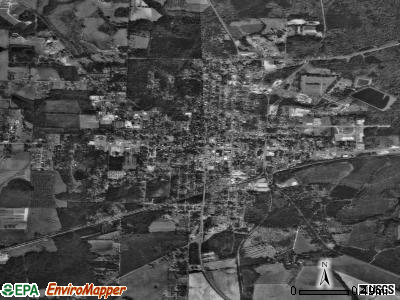 Quitman satellite photo by USGS
