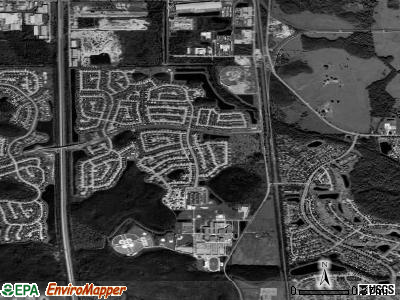 Southchase satellite photo by USGS