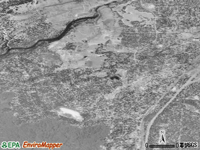 Deschutes River Woods satellite photo by USGS
