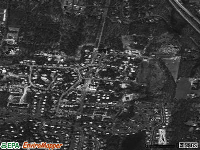 New Square satellite photo by USGS