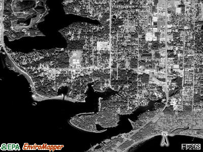 Parker satellite photo by USGS