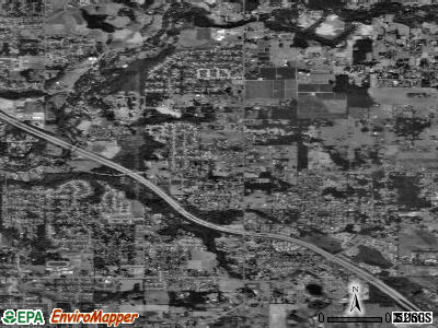 Barberton satellite photo by USGS