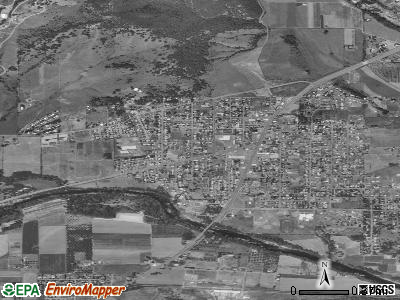 Winston satellite photo by USGS