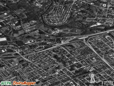 Chester Township satellite photo by USGS