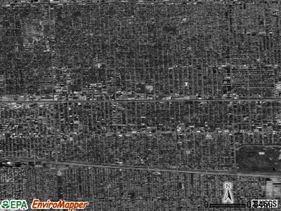 Oak Park satellite photo by USGS