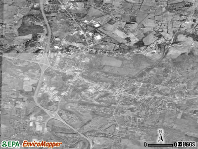 Sparta satellite photo by USGS