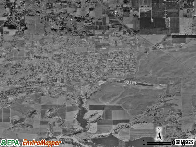 Santa Ynez satellite photo by USGS