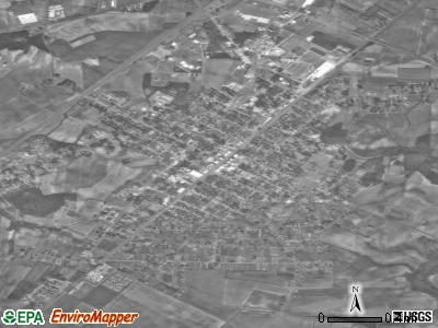 Mount Olive satellite photo by USGS