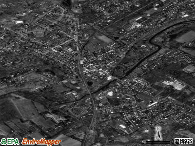 Sellersville satellite photo by USGS