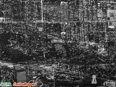 Ottawa Hills satellite photo by USGS