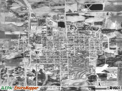 New Prague satellite photo by USGS