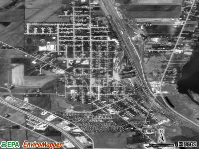 North Fond du Lac satellite photo by USGS