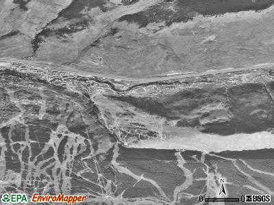 Vail satellite photo by USGS