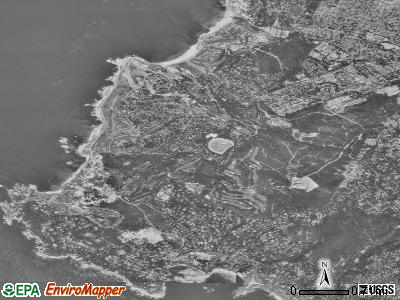 Del Monte Forest satellite photo by USGS