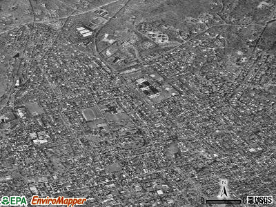 Princeton North satellite photo by USGS