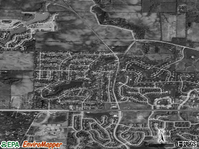Grandwood Park satellite photo by USGS