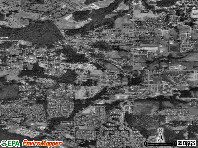 Happy Valley satellite photo by USGS
