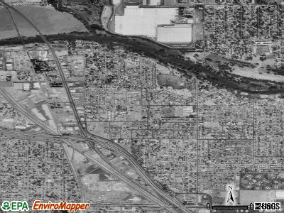 Bystrom satellite photo by USGS