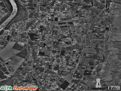 Valencia satellite photo by USGS