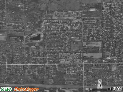 Georgetown satellite photo by USGS