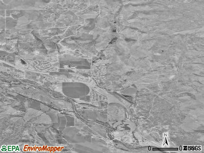 El Jebel satellite photo by USGS