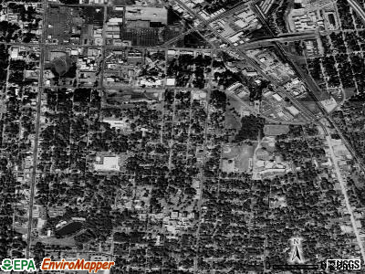 Goulding satellite photo by USGS
