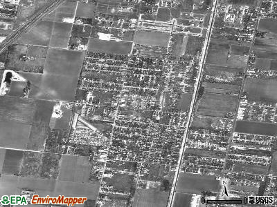 Lopezville satellite photo by USGS
