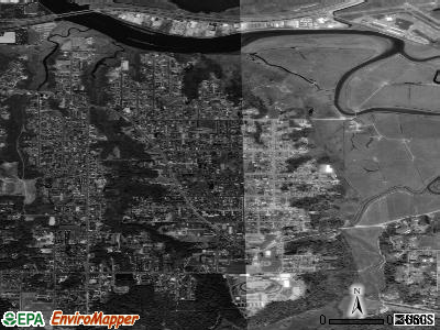 Myrtletown satellite photo by USGS