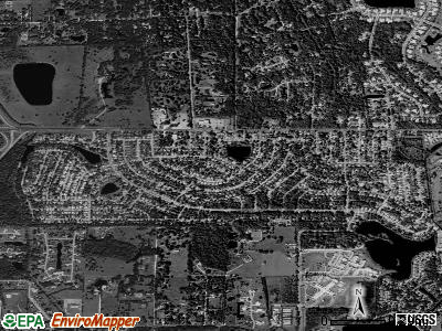 Lake Sarasota satellite photo by USGS