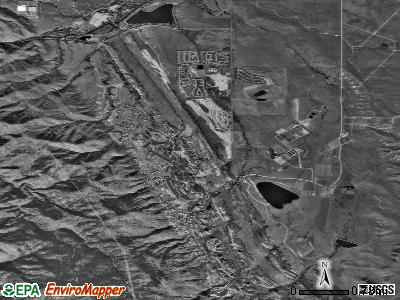 Roxborough Park satellite photo by USGS