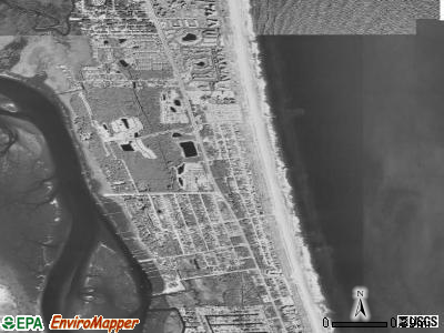 Butler Beach satellite photo by USGS