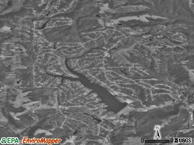 Hidden Valley satellite photo by USGS