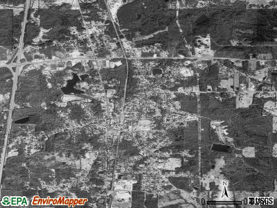 Hazlehurst satellite photo by USGS