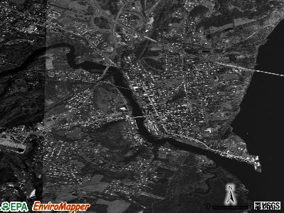Catskill satellite photo by USGS