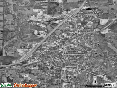St. Clair satellite photo by USGS