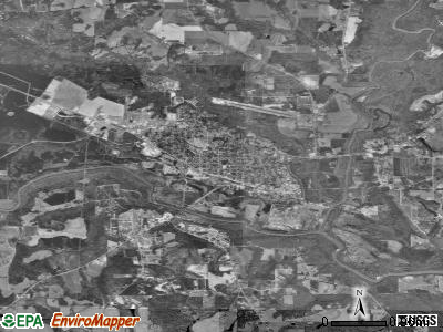 Geneva satellite photo by USGS