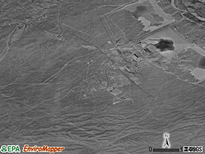 San Manuel satellite photo by USGS