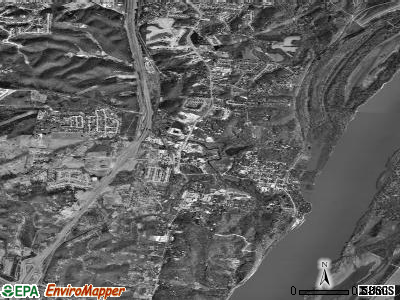 Imperial satellite photo by USGS