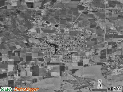 Salem satellite photo by USGS
