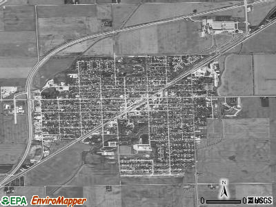 Dwight satellite photo by USGS