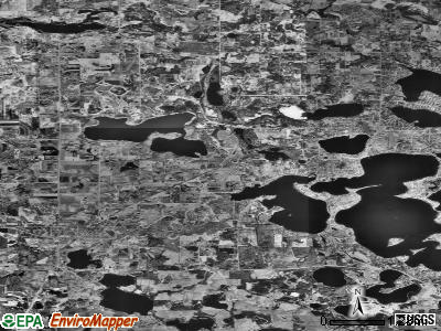Minnetrista satellite photo by USGS