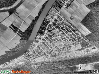 Bayou Vista satellite photo by USGS