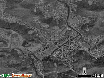 Weston satellite photo by USGS