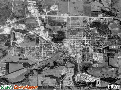 Bridgeport satellite photo by USGS