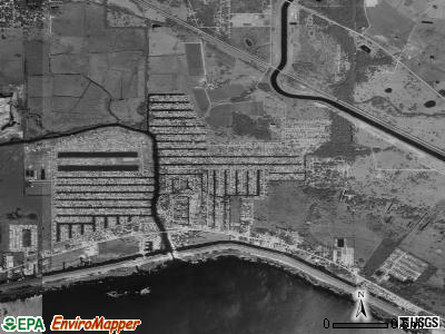Taylor Creek satellite photo by USGS