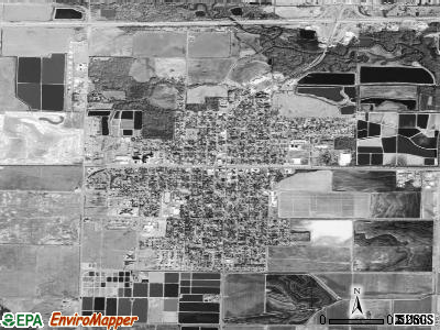 Lonoke satellite photo by USGS