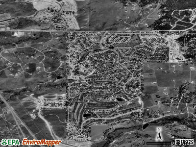 Gleneagle satellite photo by USGS