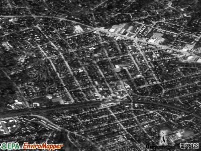 Narberth satellite photo by USGS