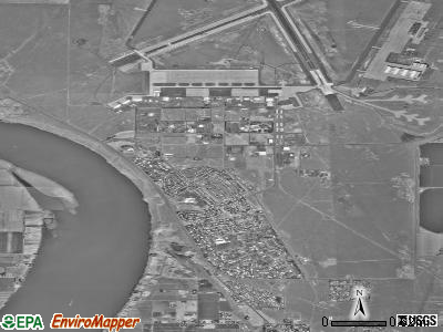 Moses Lake North satellite photo by USGS