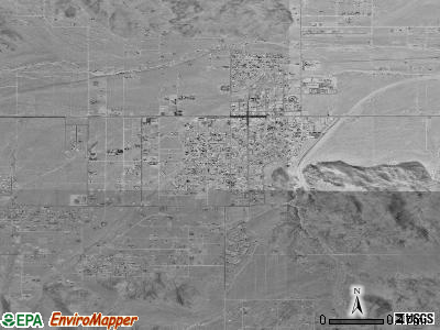 Pittsfield satellite photo by USGS